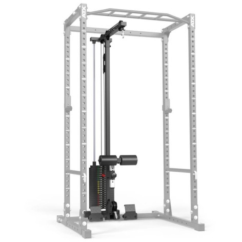 Power rack ATX avec poulie haute et basse à charge sélective 100 kg - vue 8