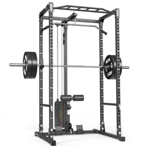 Power rack ATX avec poulie haute et basse à charge sélective 100 kg - vue 2