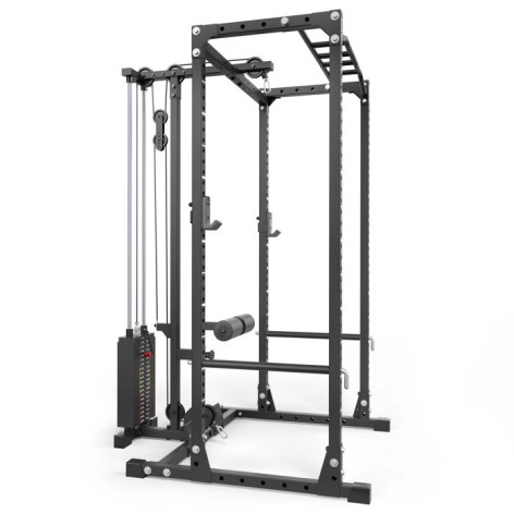 Power rack ATX avec poulie haute et basse à charge sélective 100 kg - vue 3