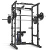 Power rack àà squat ATX avec option barre guidée et poulie à charge libre - vue 2