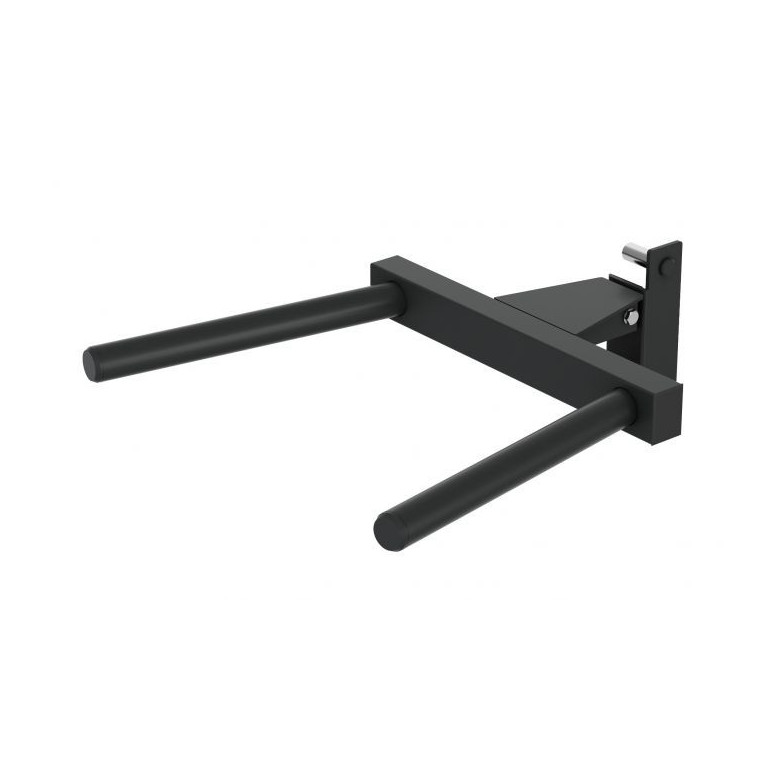 Option barre dips pour entraînement haut du corps.