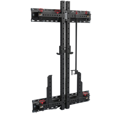 Half rack à squat avec rails de fixation ATX - vue 2