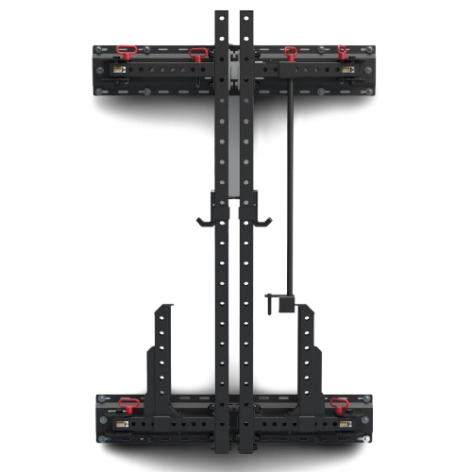 Half rack à squat avec rails de fixation ATX - vue 3