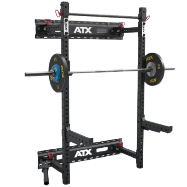 Half rack à squat avec rails de fixation ATX