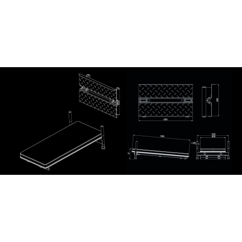 Module leg press verticale pour multipresse ATX - vue 7