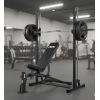 Pack home gym smith machine avec banc de musculation et set de 80 kg de poids standards