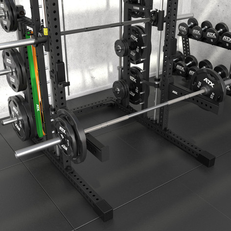 demi rack barre guidée