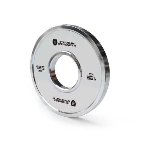 Disques de poids chromés