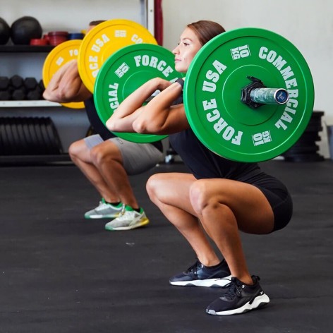 Bumper plates avec code IWF