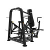 Declined iso-lateral chest press machine