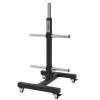 rack de stockage pour disques de musculation