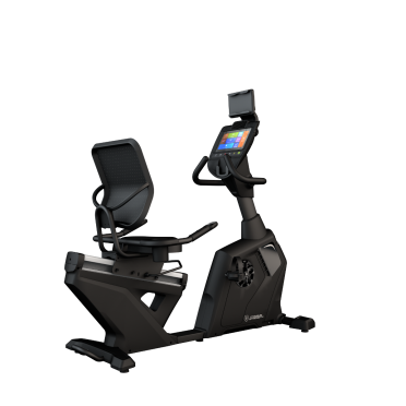 Vélo d’appartement semi-allongé connecté
