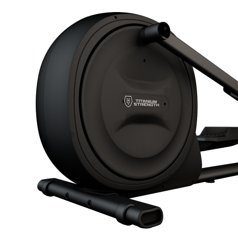 Vélo elliptique aux plateformes antidérapantes ergonomiques