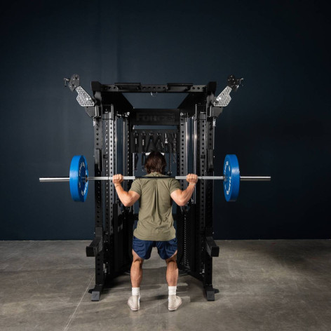 Functional trainer compact pour espace réduit