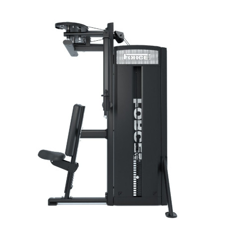 Selectorized pec fly combo rear delt machine