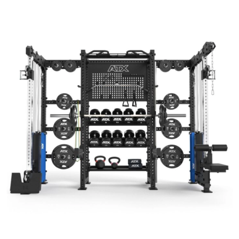 Rack ATX multifonction avec poulies guidées