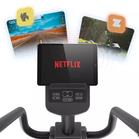 Vélo semi-allongé de cardio