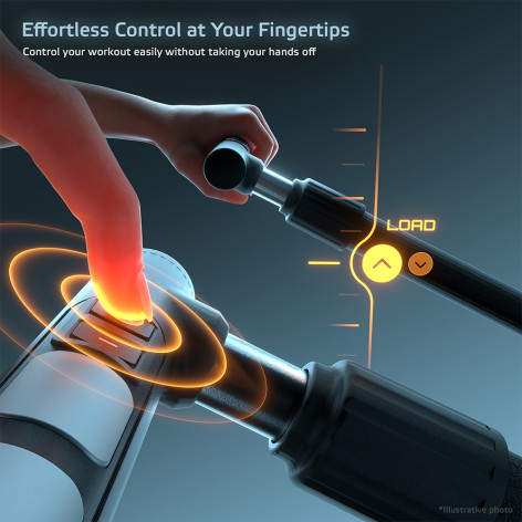 Vélo semi-allongé indoor