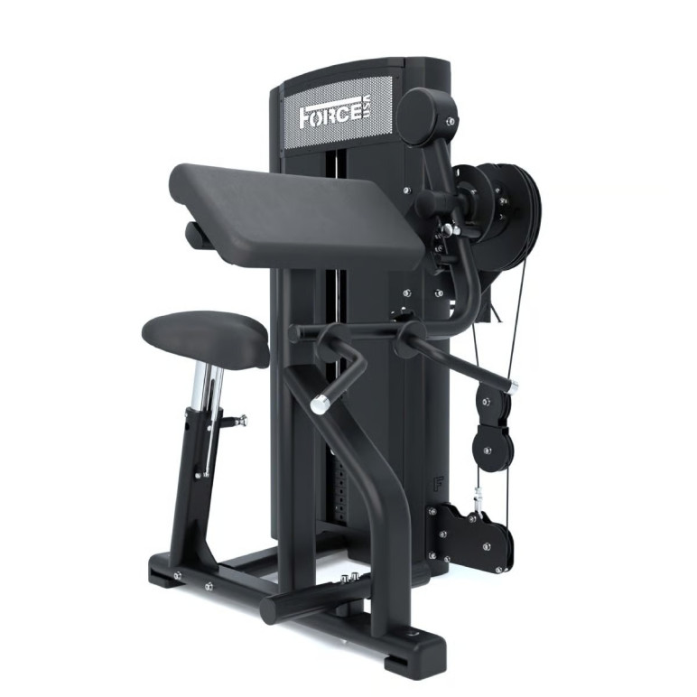 Appareil triceps et biceps guidé