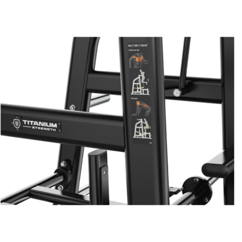 Belt squat et dips machine