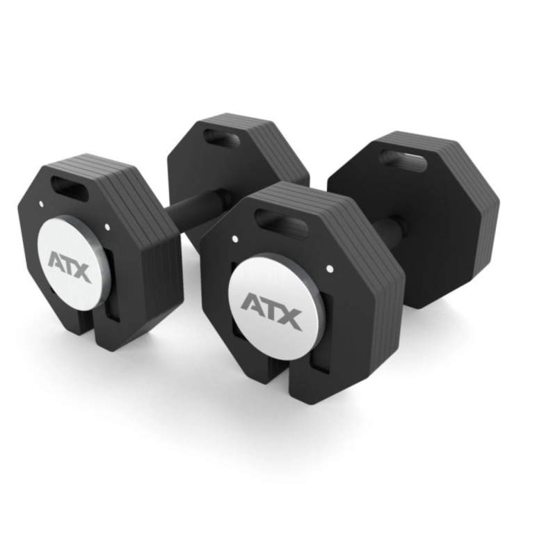 Halteres reglables de 4 a 24 kg pour musculation