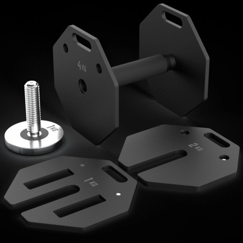 Haltères à charge réglable ATX