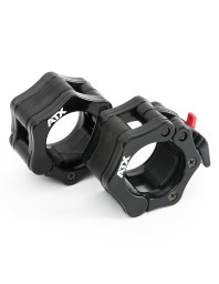 Paire de colliers de serrage pour disques sur barres olympiques