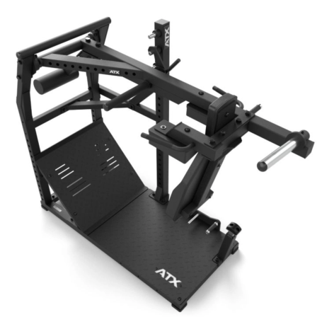 Pendulum squat machine