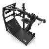 Pendulum squat machine