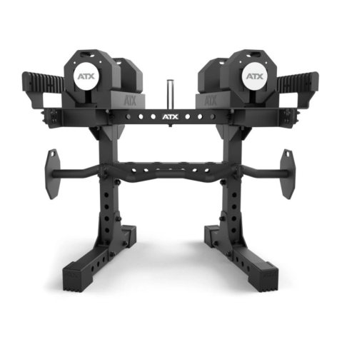 Support Octa Dumbell Stockage Disques