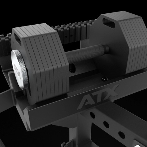 Octa Dumbells Rack Barres Basse