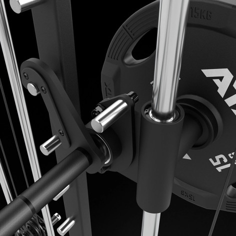 Rack de musculation murale pour squats et presses