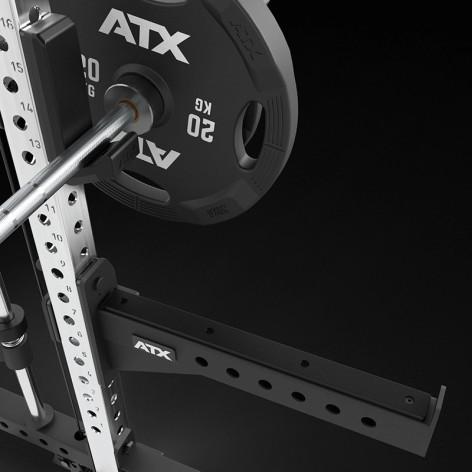 rack à squat avec équipements intégrés