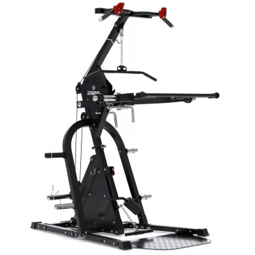 Station de tirage avec bras de levier réglables