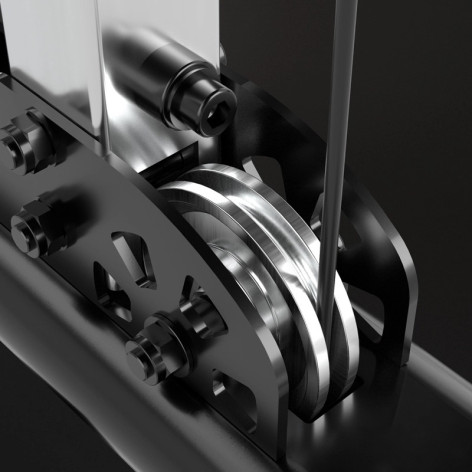 Station à charge guidée de musculation