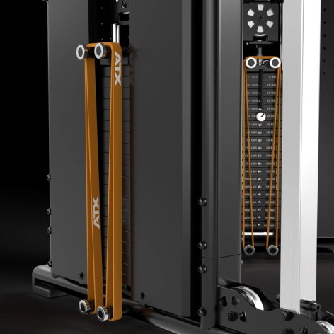 Station avec deux colonnes de poids ATX