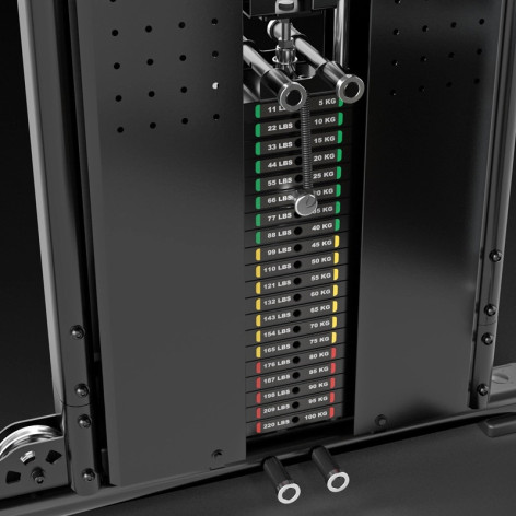 Station professionnelle de musculation