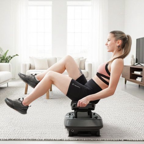 Plateforme vibrante avec 3 types de vibrations