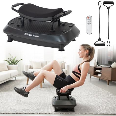 Plateforme vibrante avec sangles