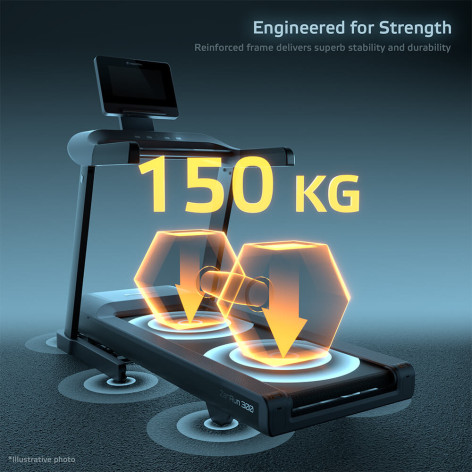 Tapis de course avec écran tactile