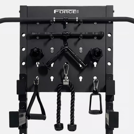 Rangement pratique accessoires homegym