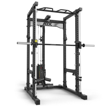 Power rack ATX complet avec poulie et barre guidée