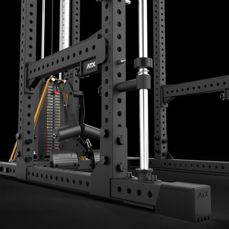 Station de tirage à charge guidée