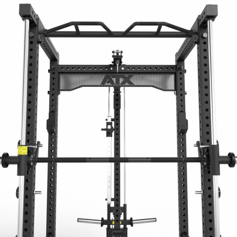 Rack avec poulie à charge libre et barre guidée