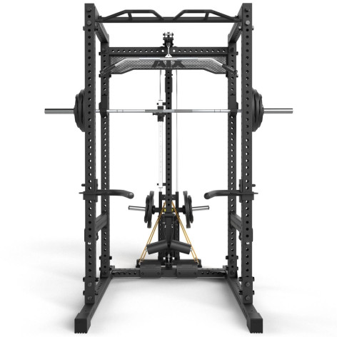 Cage de musculation avec poulie plate load