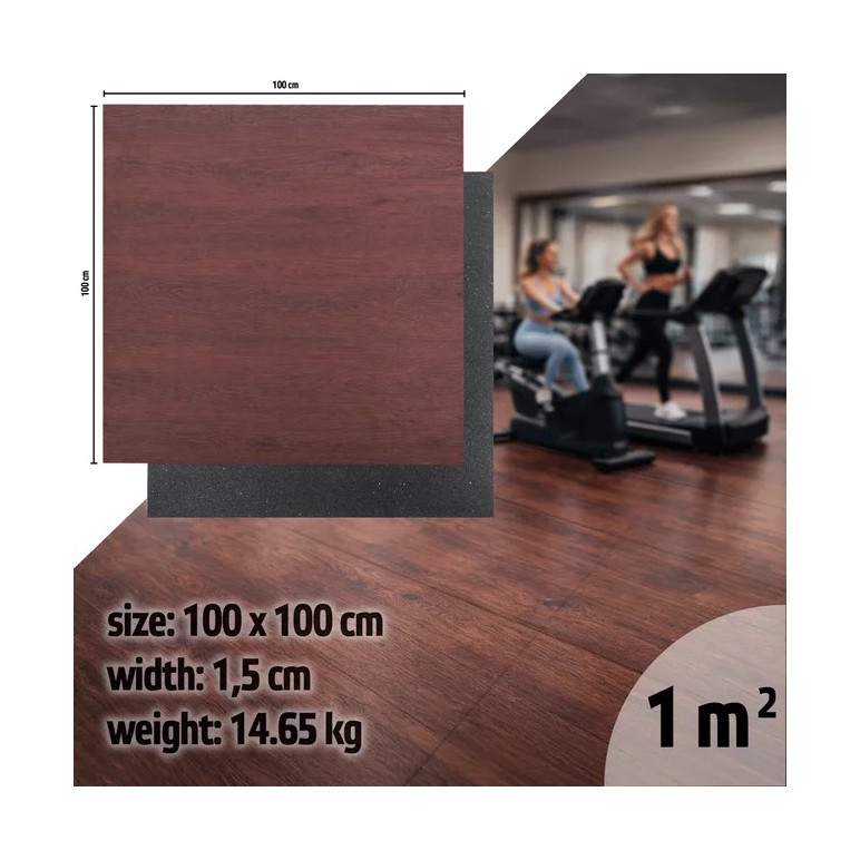 Dalles de sol robustes pour protéger votre espace fitness