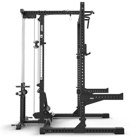 Half rack pour entraînement complet avec poulie