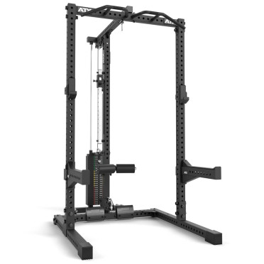 Half rack avec poulie
