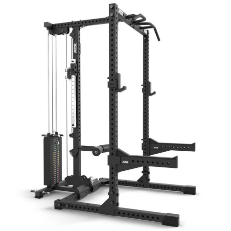 Half rack avec poulie à colonne de poids