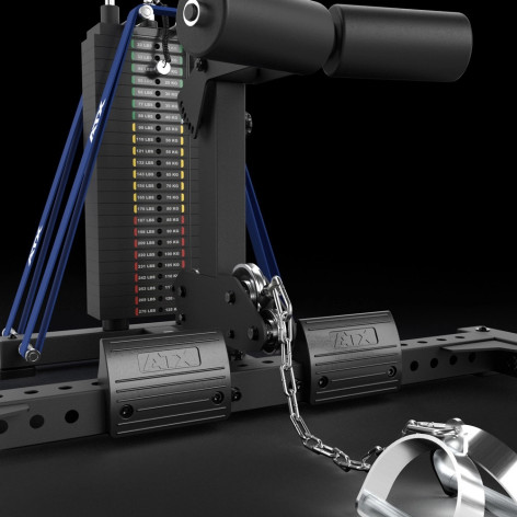 Half rack ATX multifonction avec poulie et extension de rangement